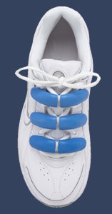 Shoe with Nordic Blue Weights